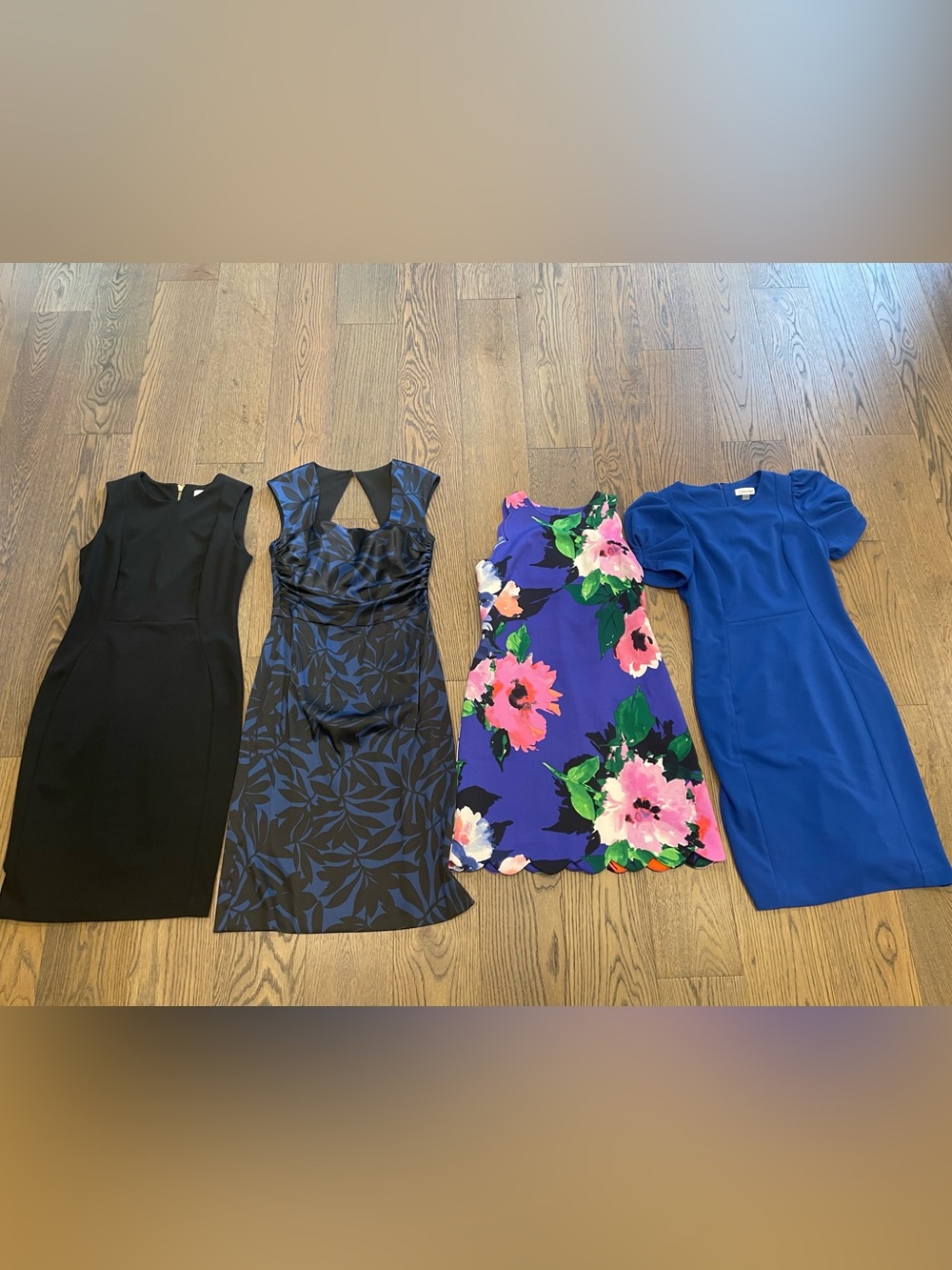 Lot of 4 Dresses sz 6 (Calvin Klein, Vince Camuto +)